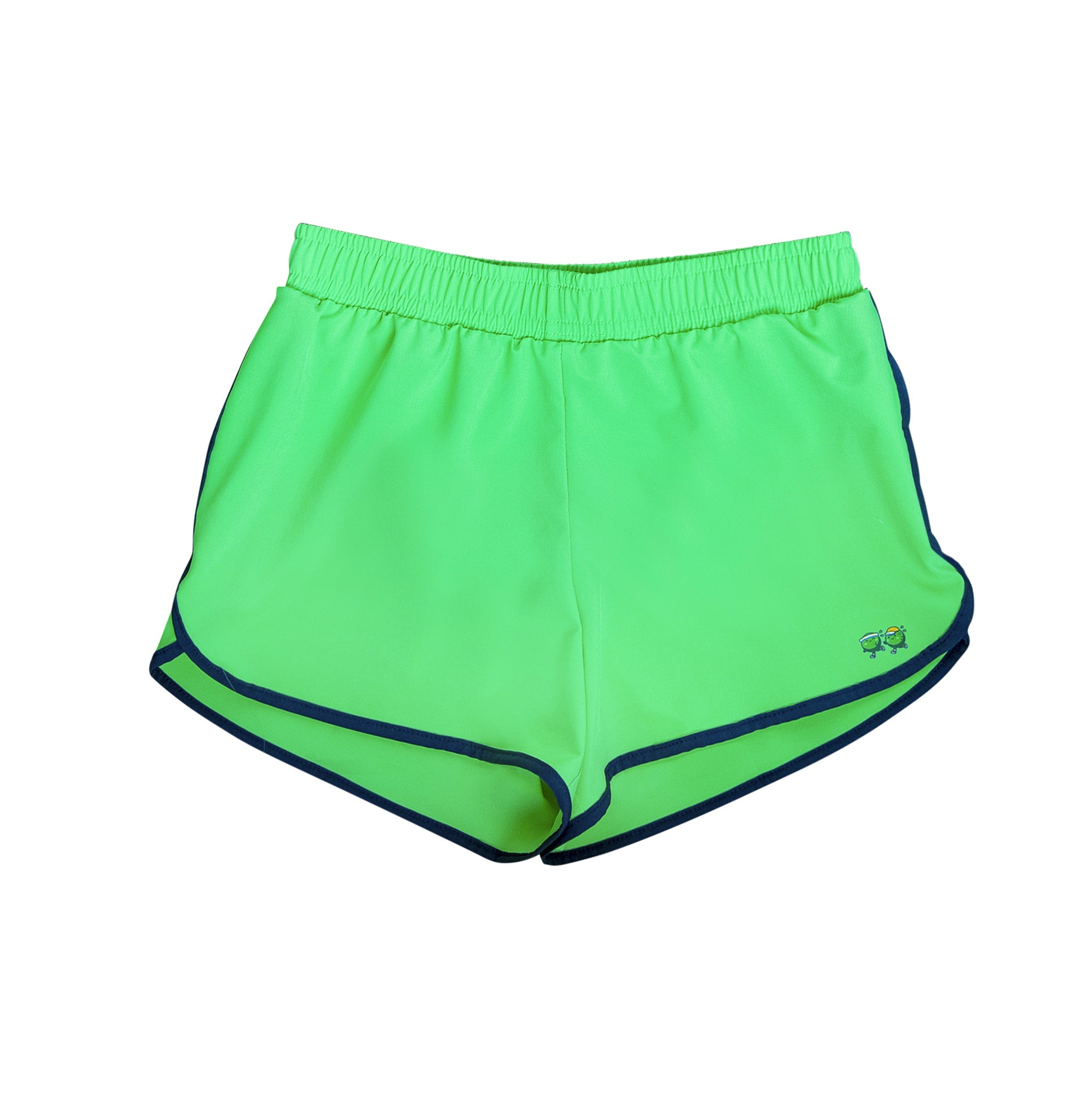 Kids' 4" Running Short - Playful Green