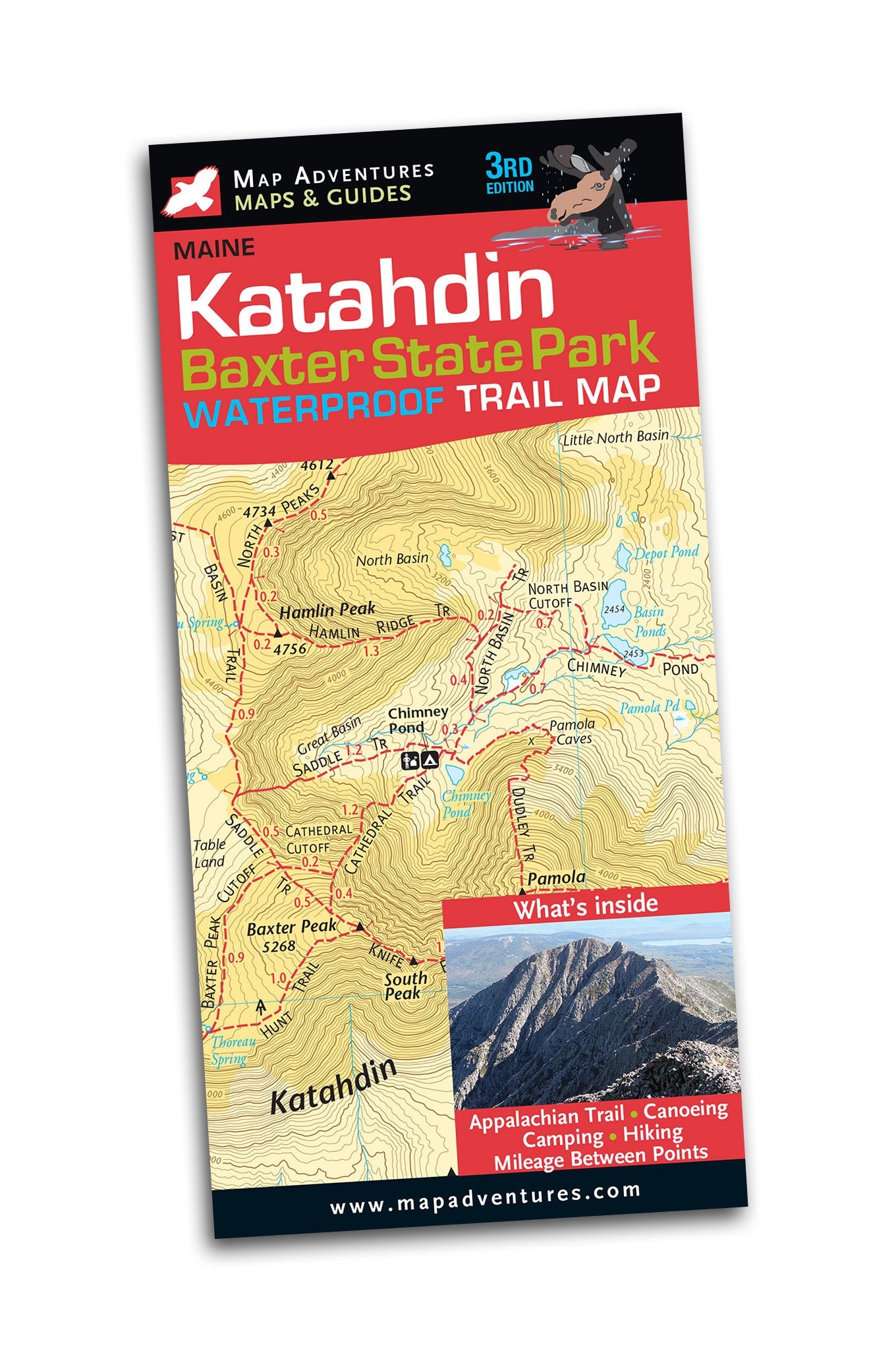 Katahdin & Baxter State Park Map