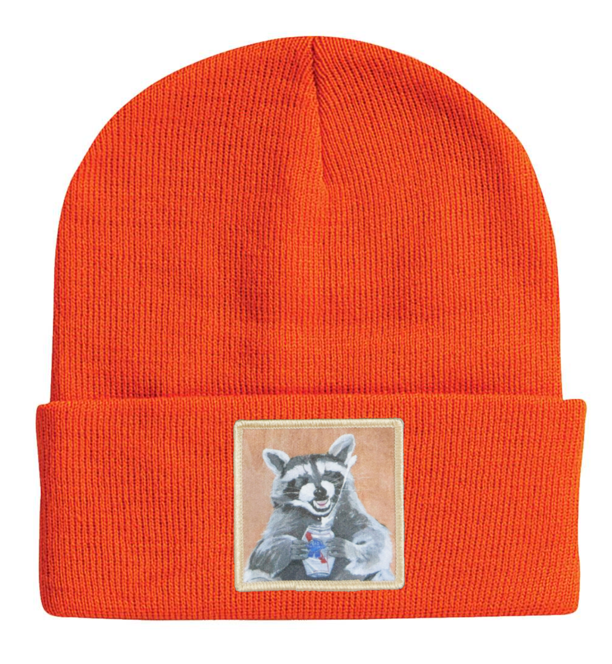 Beer Bandit Raccoon Beanie