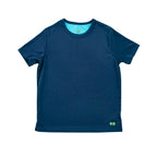 Kids' Running T-Shirt - Navy