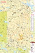 Katahdin & Baxter State Park Map