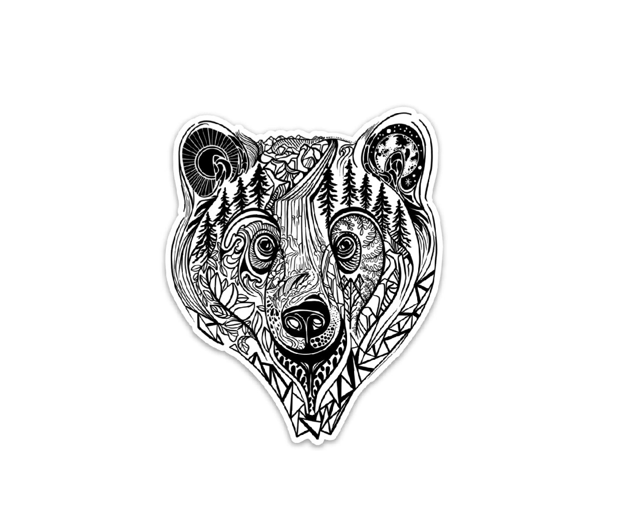 URSA the Grizzly Bear sticker