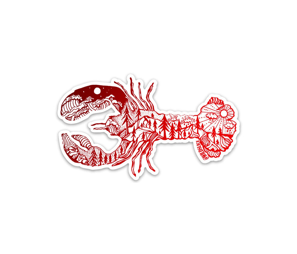 Red Lobster Sticker