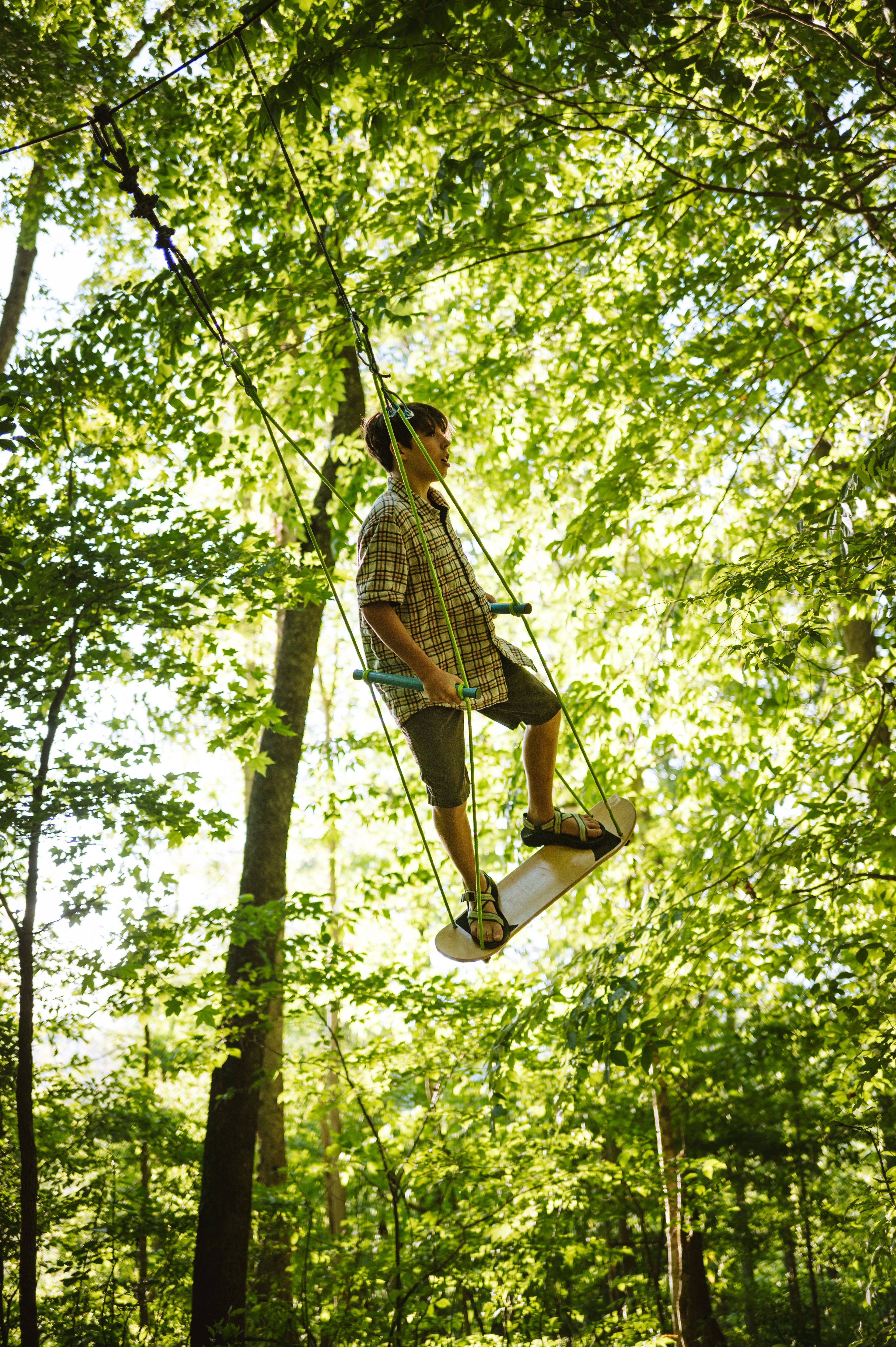 Adventure Skateboard Swing