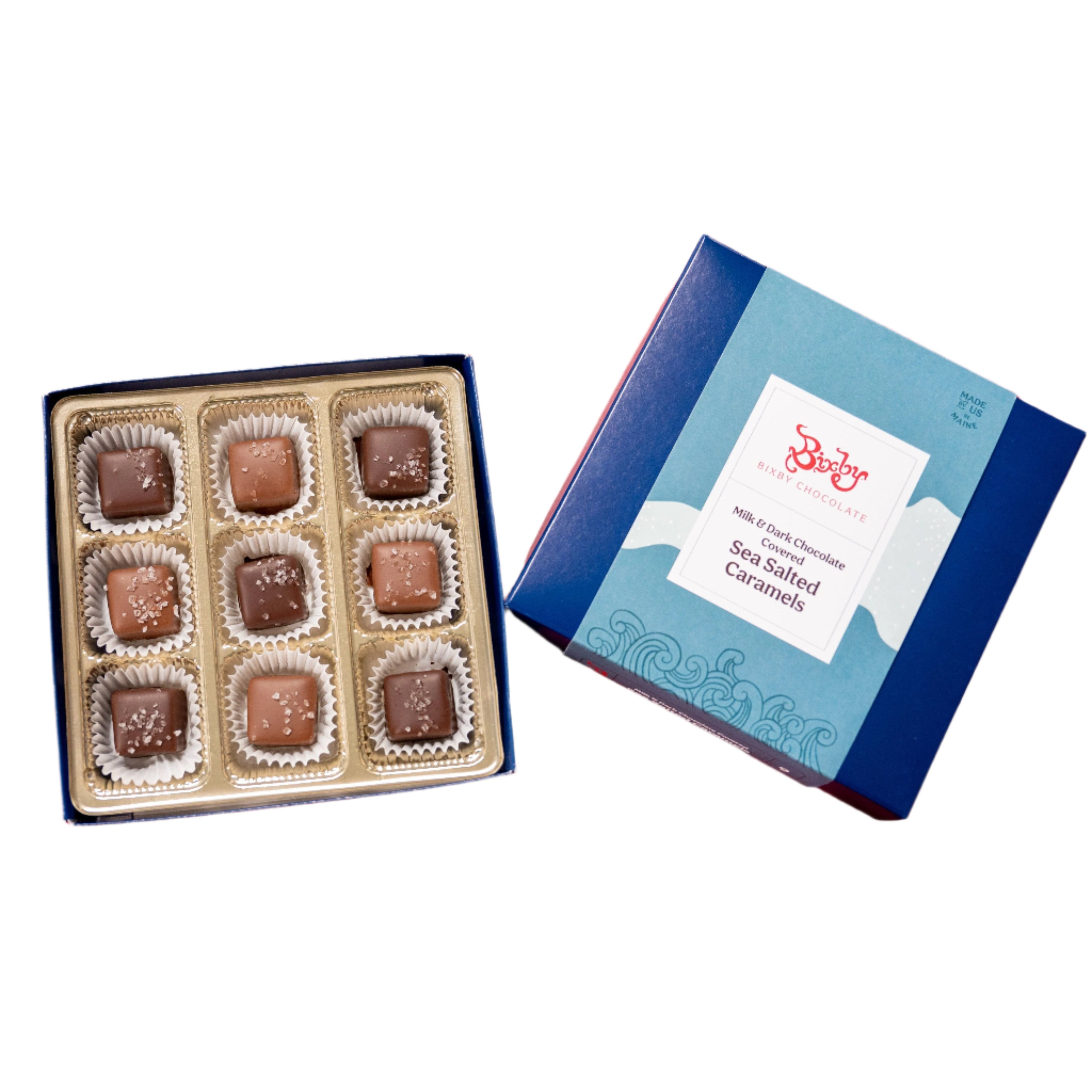 Chocolate Sea Salted Caramels Gift Box