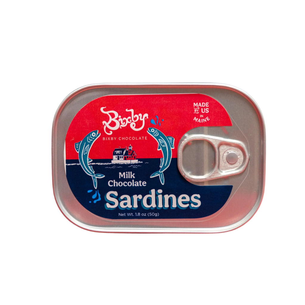 Chocolate Sardines, Tinned