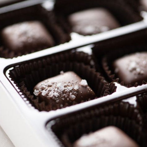 Chocolate Sea Salted Caramels Gift Box
