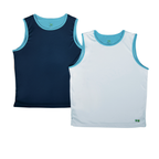Kids' Running Singlet - White