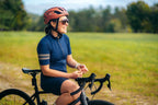 Every-Season Short Sleeve Merino Wool Cycling Jersey - Atlantic Blue