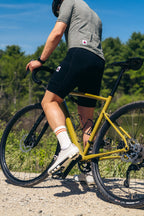 The Merino Wool Cargo Bib Shorts - Black