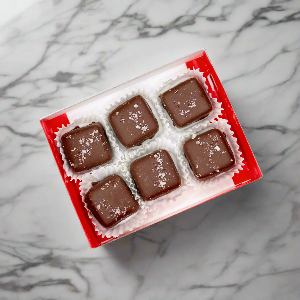 Chocolate Sea Salted Caramels Gift Box