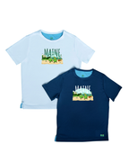 Kids' Maine Running T-Shirt - White