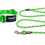 Coastal Dog Kit: 6ft Recycled Climbing Rope Dog Leash + Collar