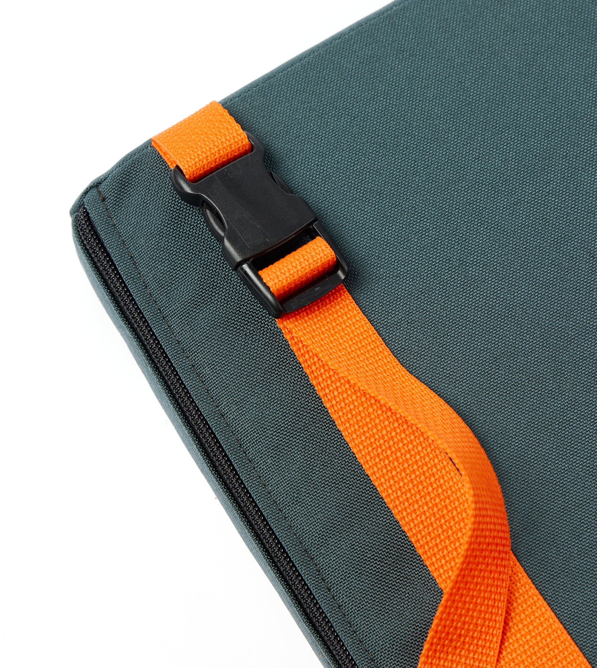 Hüga Heated Cushion – Steel Grey Cordura® / Orange Logo