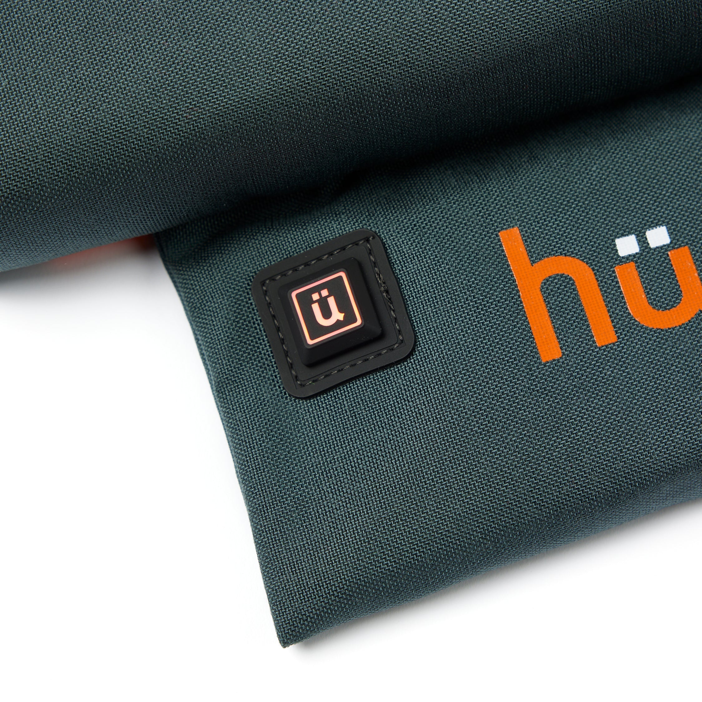 Hüga Heated Cushion – Steel Grey Cordura® / Orange Logo