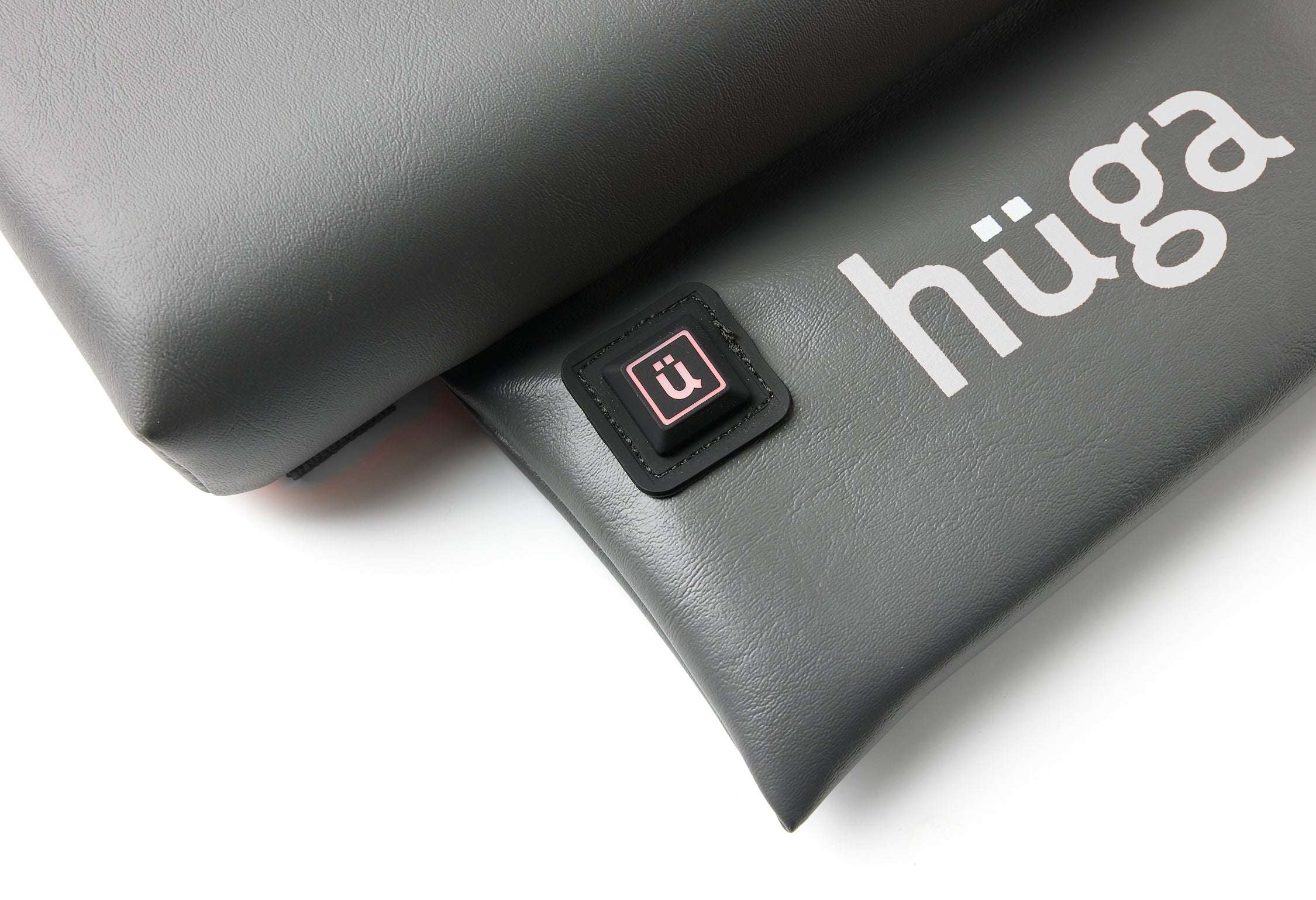 Hüga Heated Cushion – Anchor Grey Vinyl / White Logo