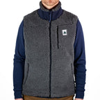The Merino Wool Lodge Vest - Charcoal