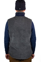 The Merino Wool Lodge Vest - Charcoal