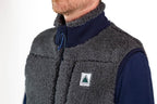 The Merino Wool Lodge Vest - Charcoal