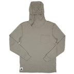 Summer Wool Hoodie Sun Shirt - Khaki