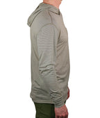 Summer Wool Hoodie Sun Shirt - Khaki