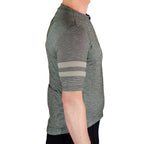 Summer Wool Short Sleeve Cycling Jersey - Evergreen