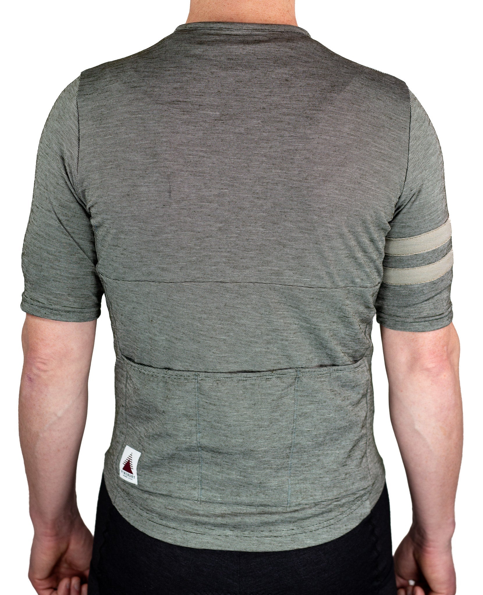 Summer Wool Short Sleeve Cycling Jersey - Evergreen