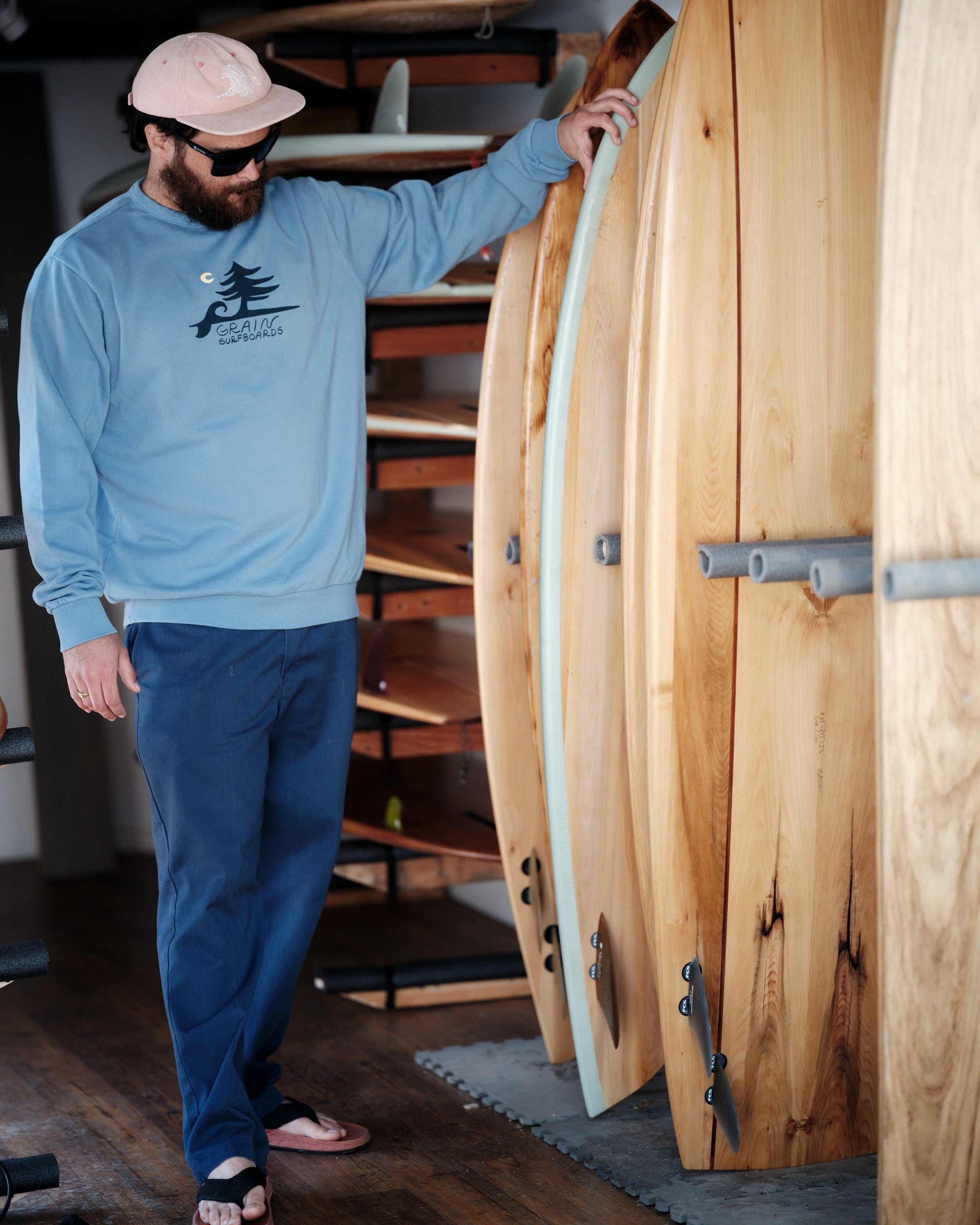 NEW- Camp Grain Crew Neck