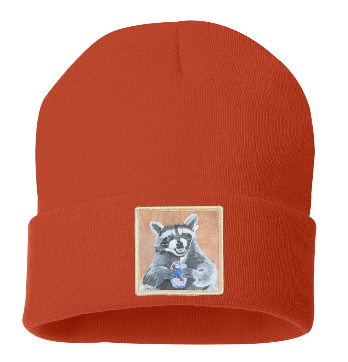 Beer Bandit Raccoon Beanie