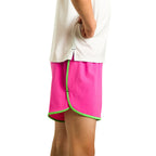 Kids' 4" Running Short - Powerful Pink