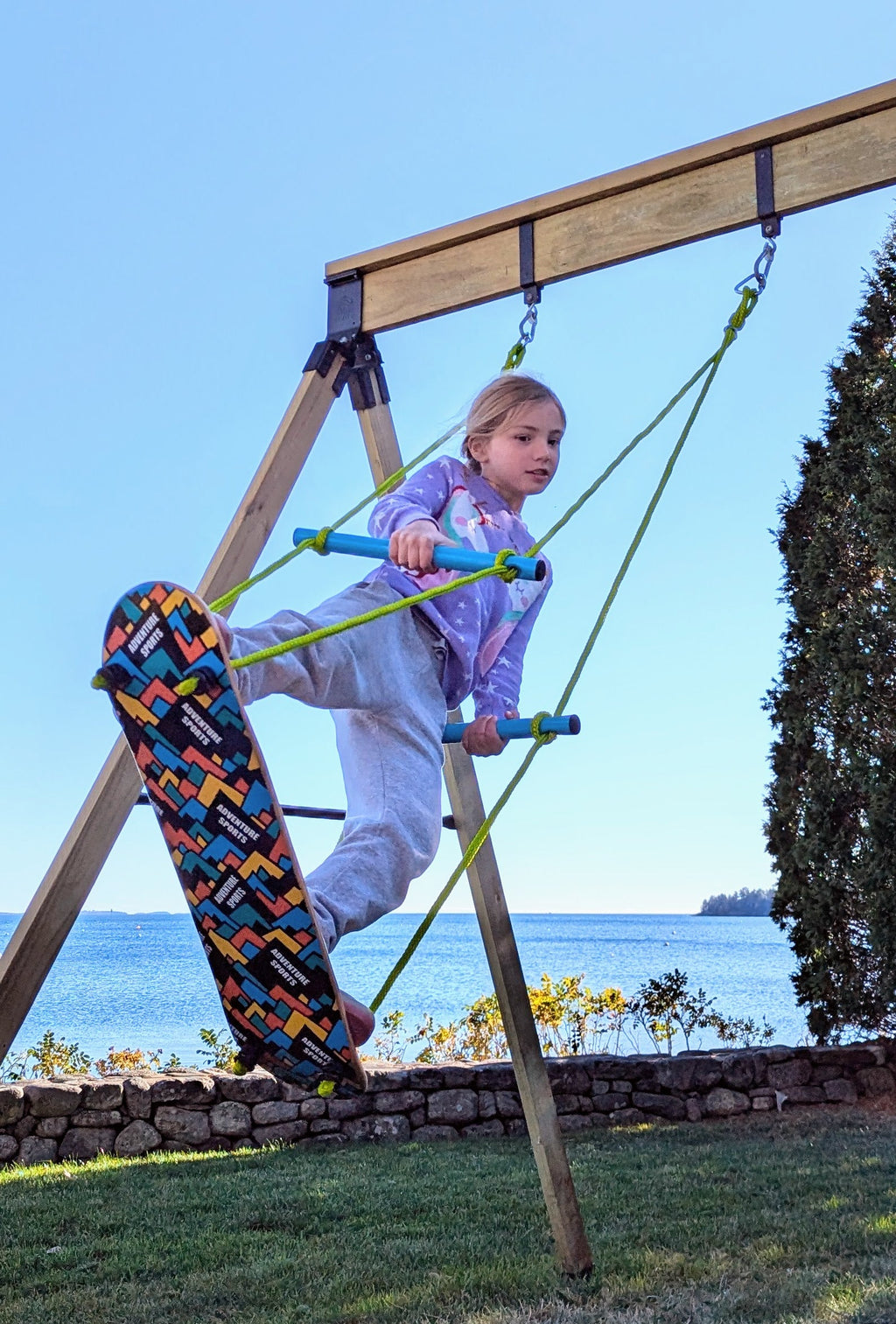 Adventure Skateboard Swing