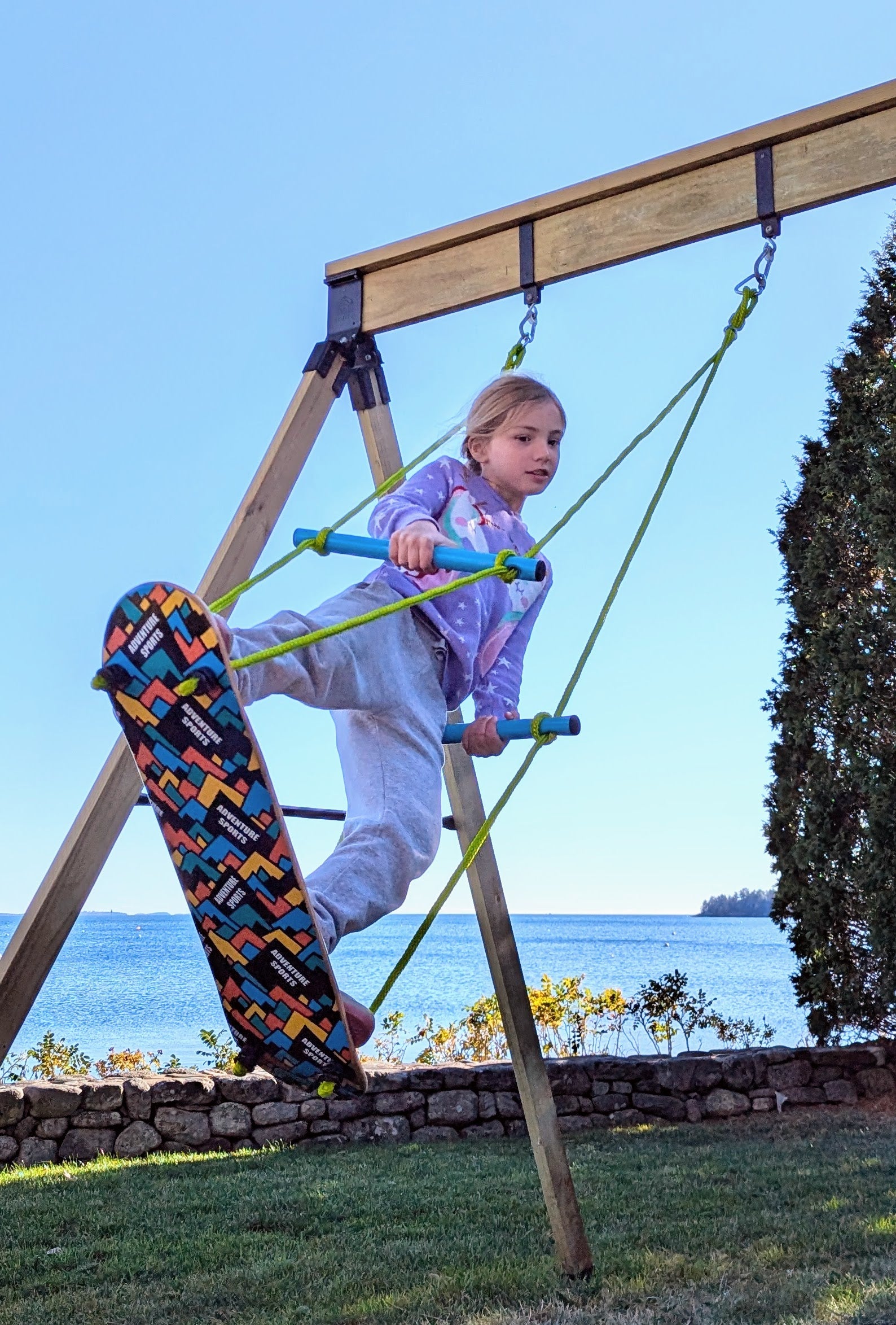 Adventure Skateboard Swing