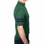 Every-Season Short Sleeve Merino Wool Cycling Jersey - Pine