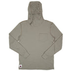 Summer Wool Hoodie Sun Shirt - Khaki