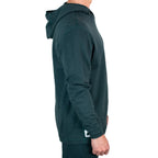 Winter Wool Long Sleeve Merino Wool Hoodie - Forest Green