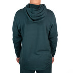 Winter Wool Long Sleeve Merino Wool Hoodie - Forest Green