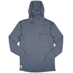 Summer Wool Hoodie Sun Shirt - Steel Blue