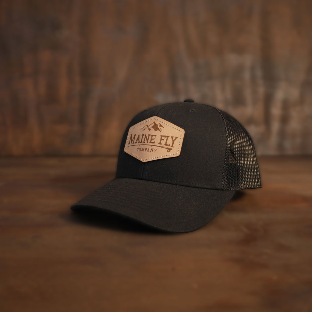 Maine Fly Co - Leather Patch Hat