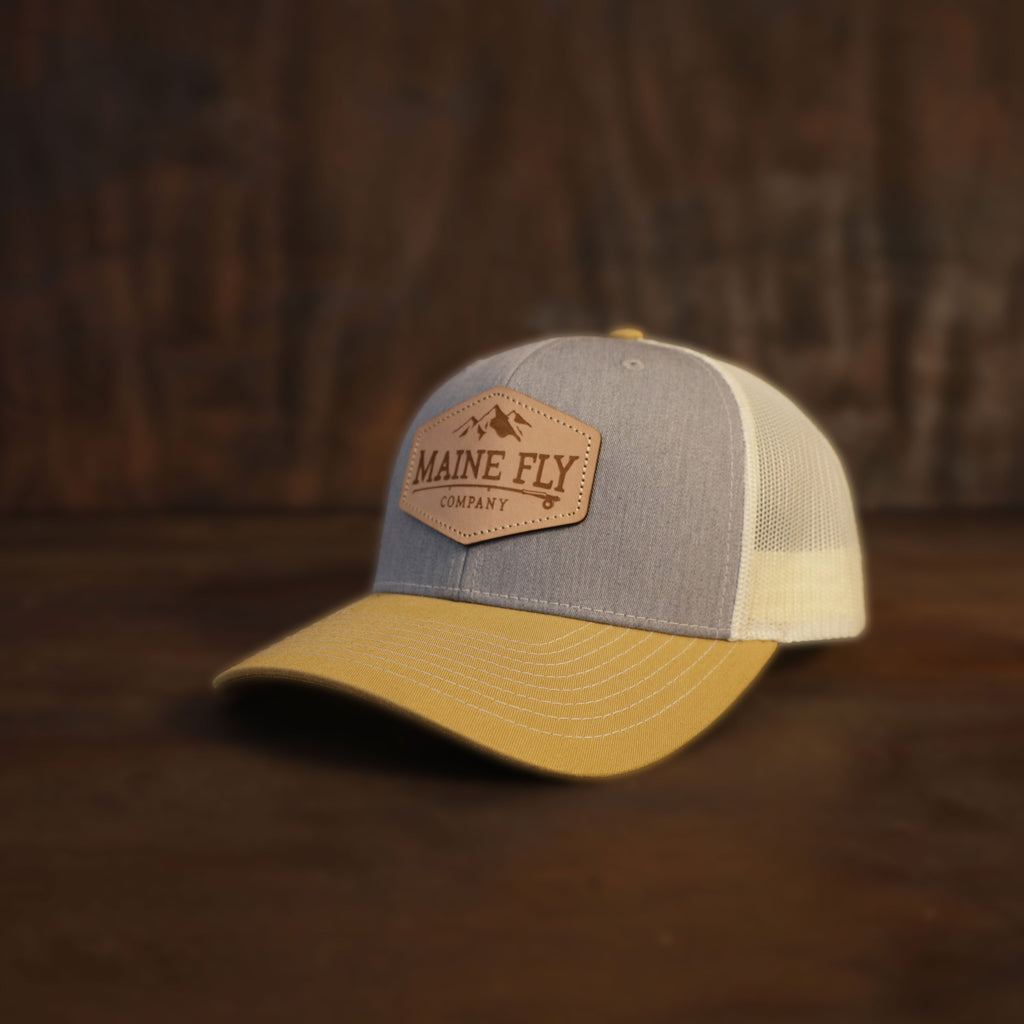 Maine Fly Co - Leather Patch Hat