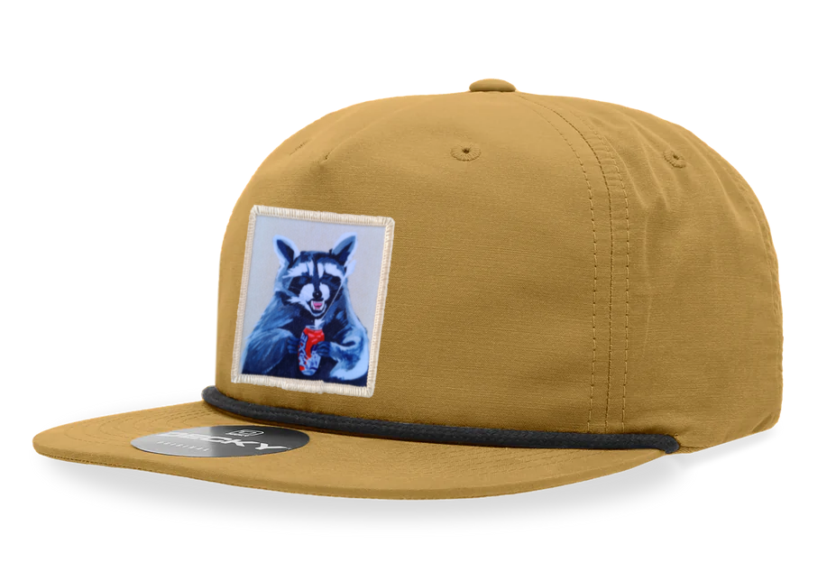 Biscuit/Black Rope Cap