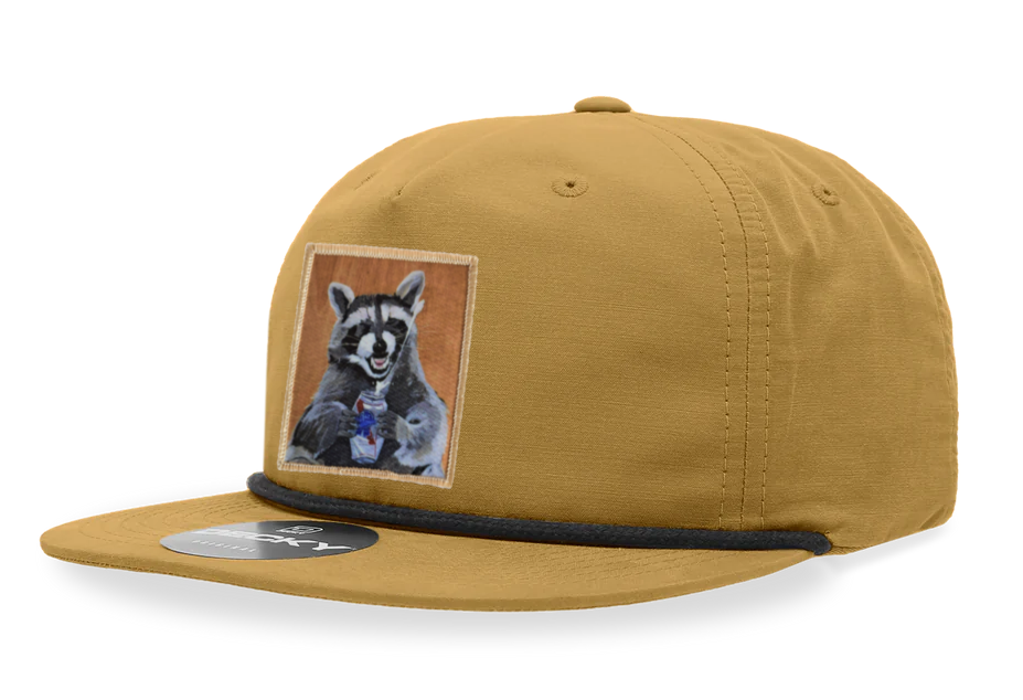 Biscuit/Black Rope Cap