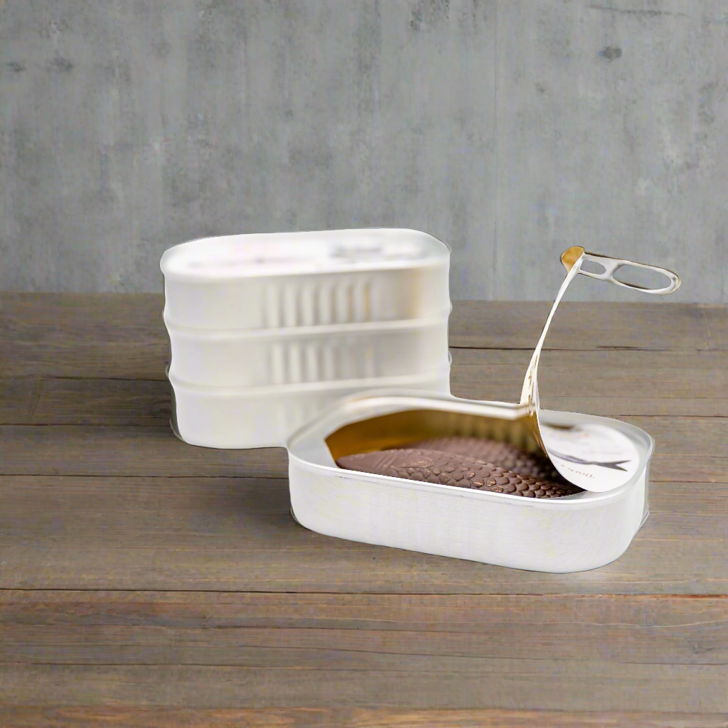 Chocolate Sardines, Tinned