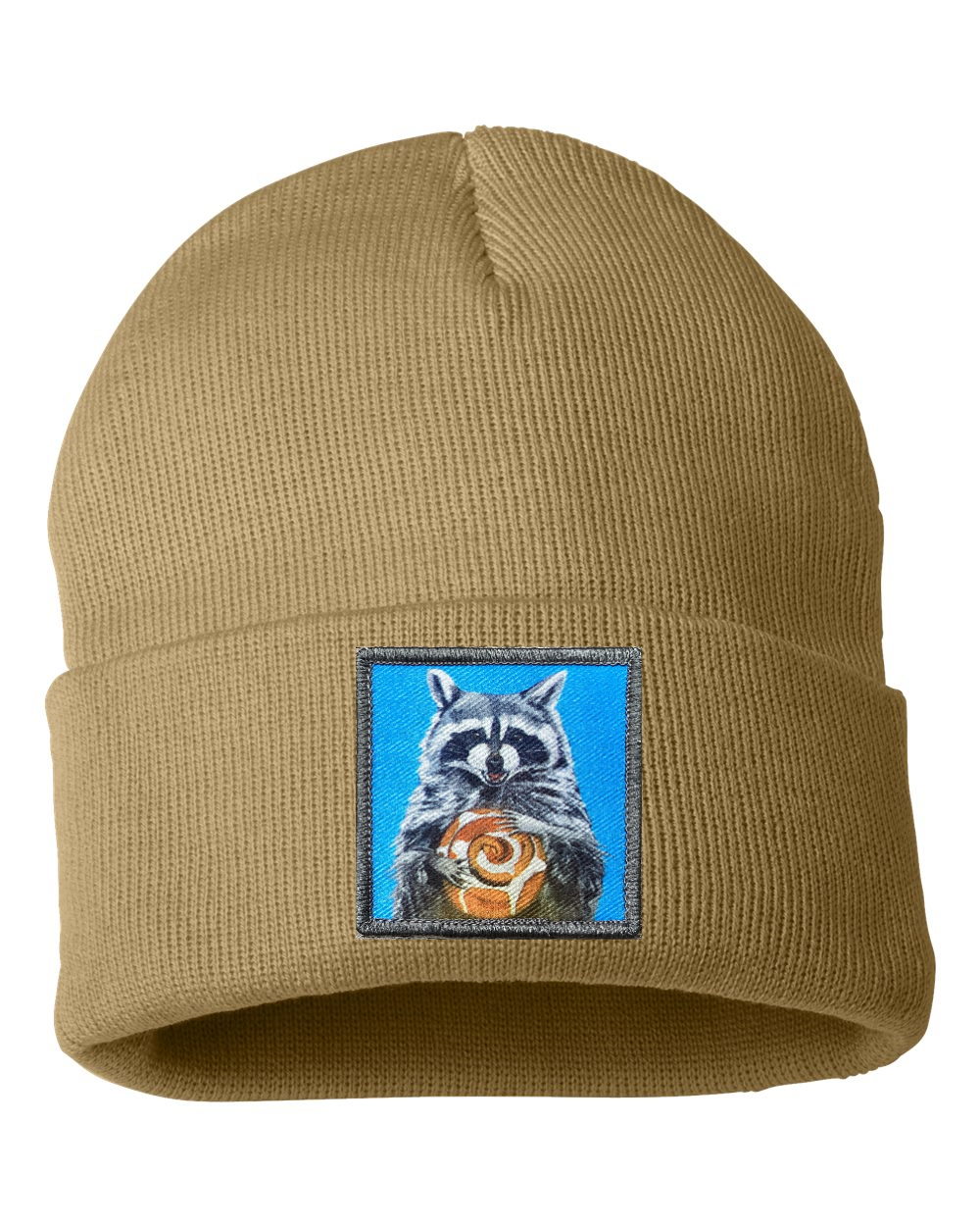 Cinnabun Bandit Raccoon Beanie
