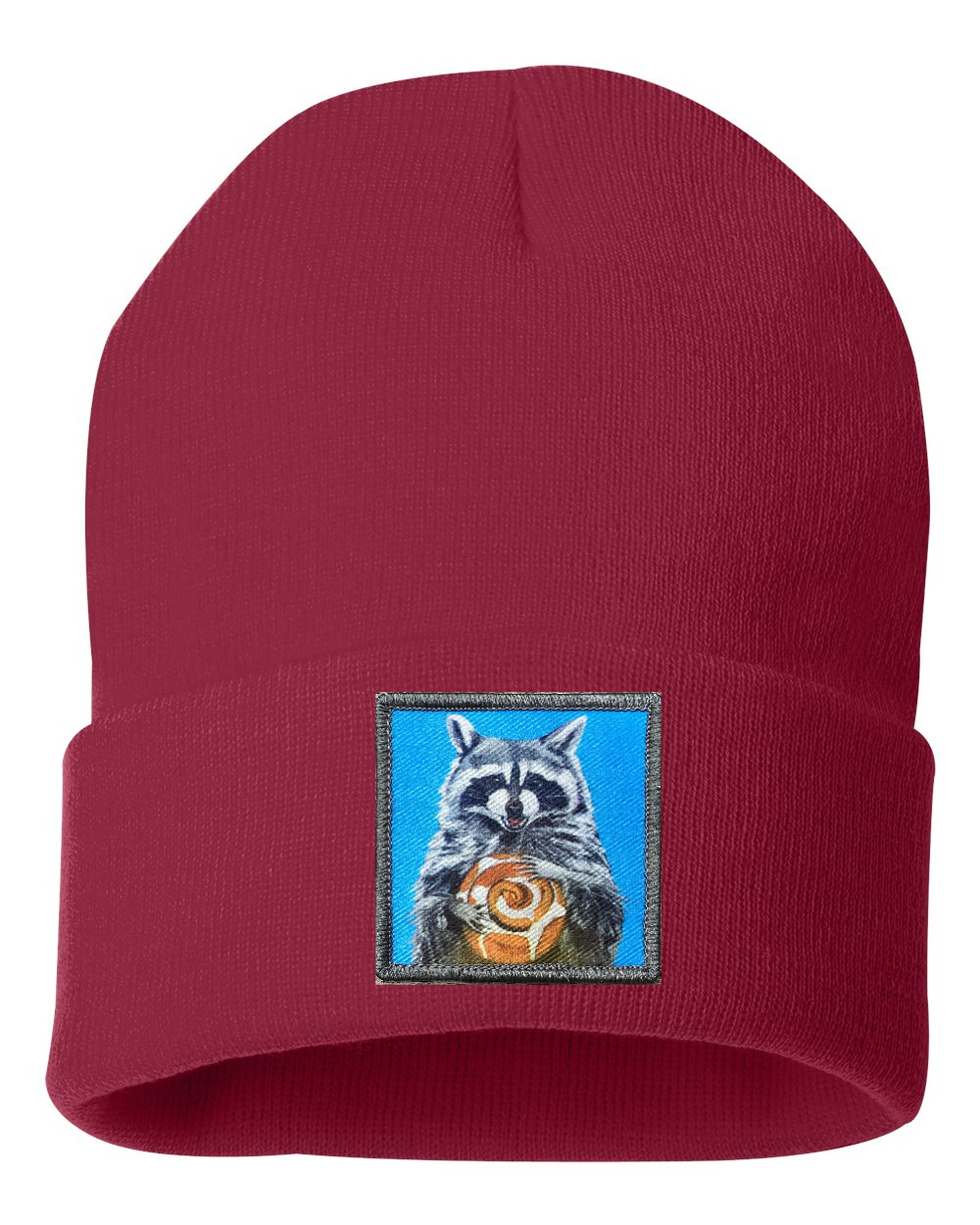 Cinnabun Bandit Raccoon Beanie
