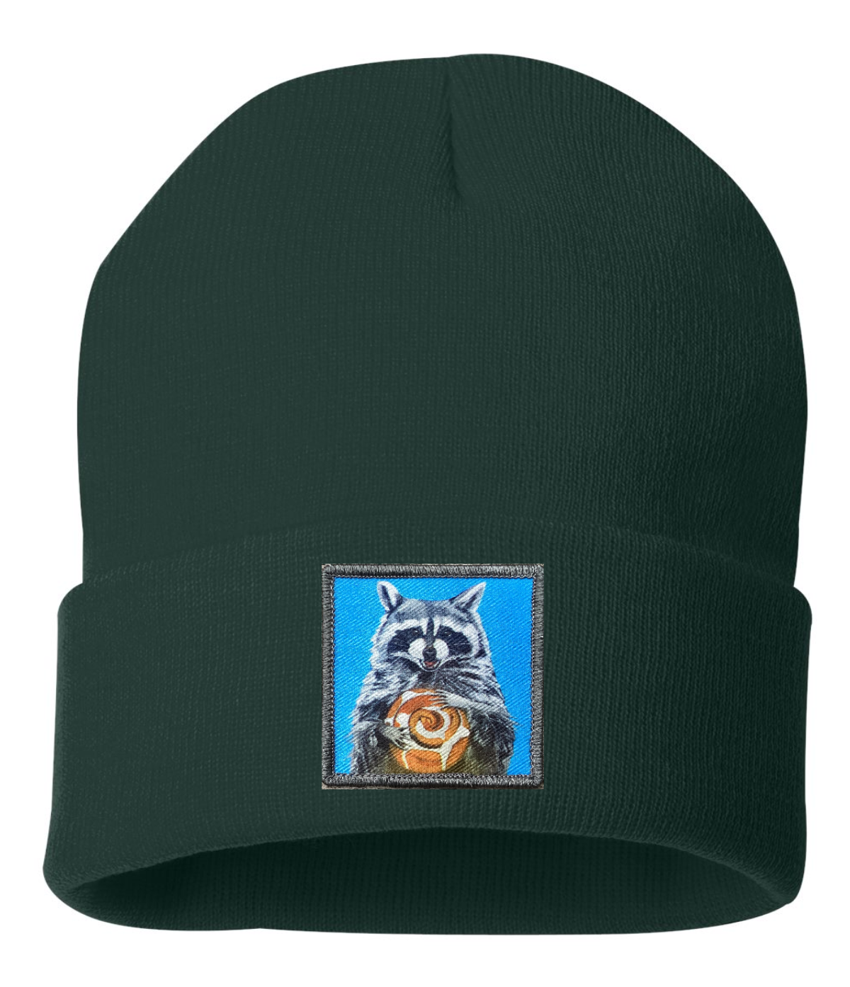 Cinnabun Bandit Raccoon Beanie