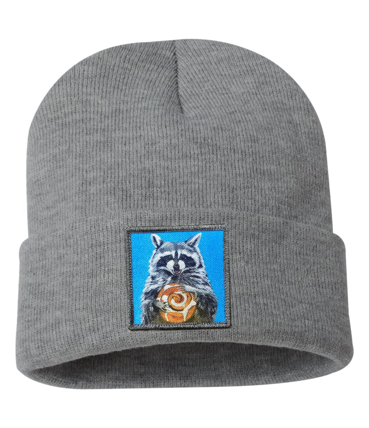 Cinnabun Bandit Raccoon Beanie