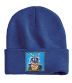 Cinnabun Bandit Raccoon Beanie