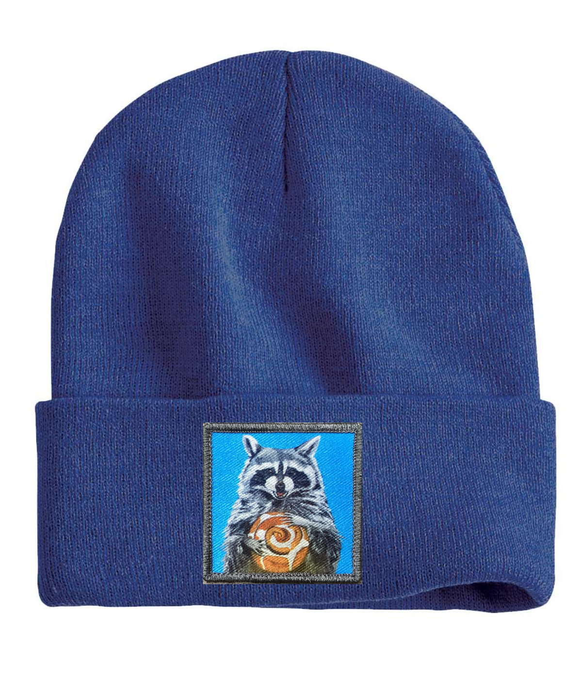 Cinnabun Bandit Raccoon Beanie