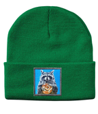 Cinnabun Bandit Raccoon Beanie