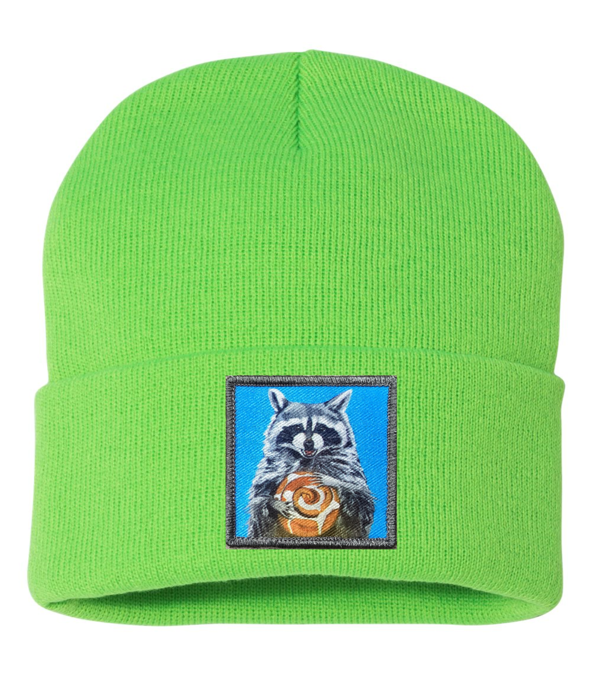 Cinnabun Bandit Raccoon Beanie